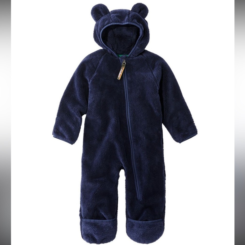 L.L. BEAN - Infant Hi-Pile Fleece Bunting